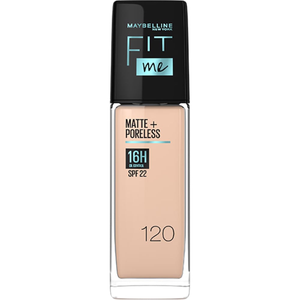 Maybelline Fit Me Matte+Poreless Liquid Foundation with SPF22 30ml
