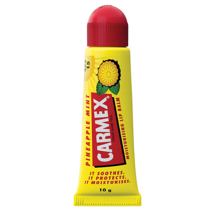 Carmex Pineapple & Mint Tingle Free Lip Balm Tube 10g