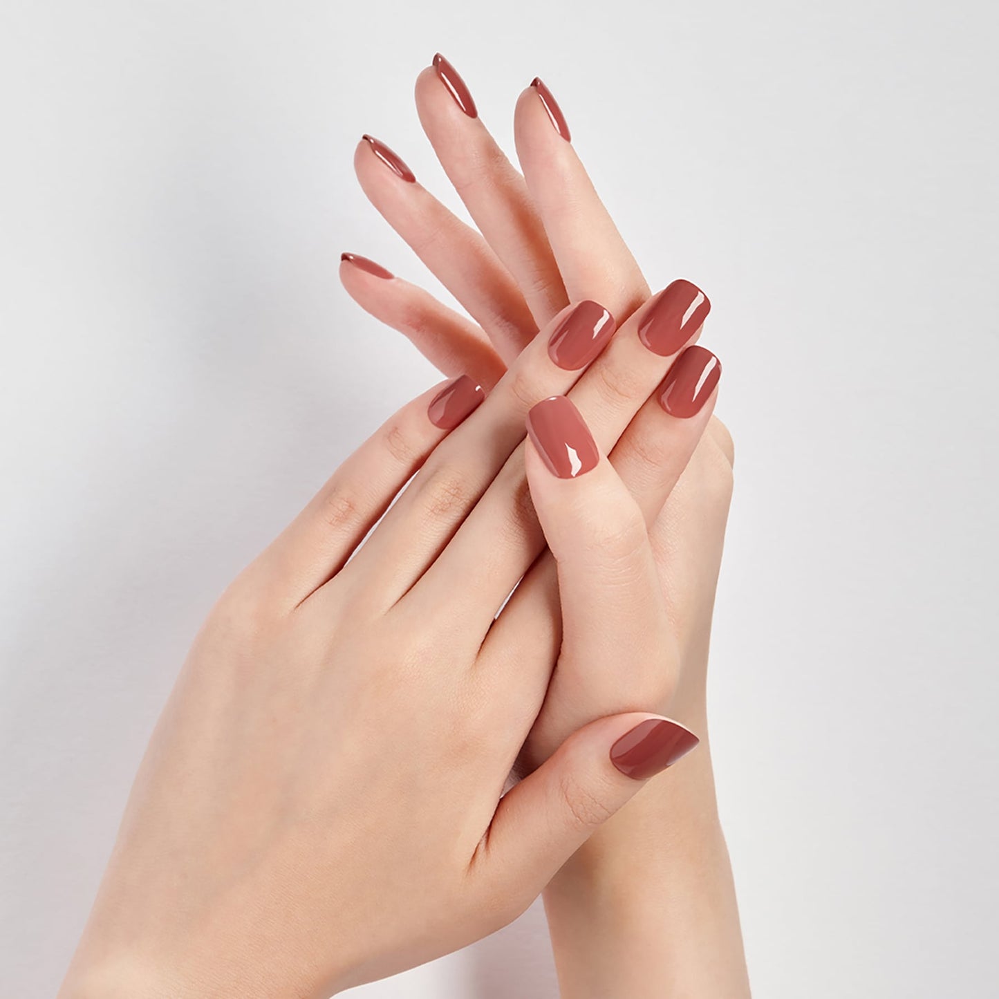 Magic Press Press-on Nails Brick Brown