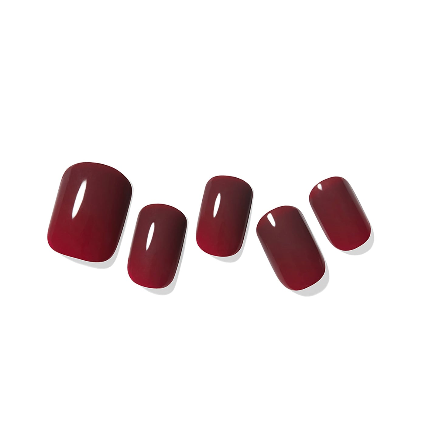 Magic Press Press-on Nails Burgundy Plum