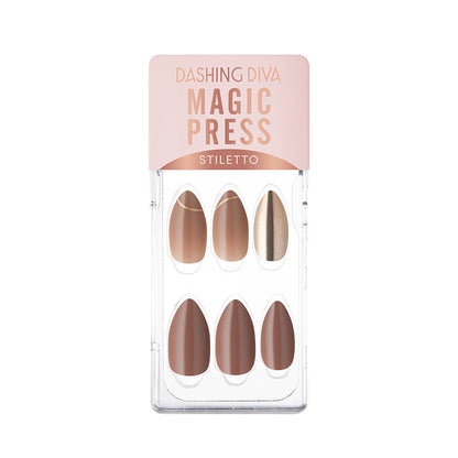 Magic Press Press-on Nails Delicate Gold