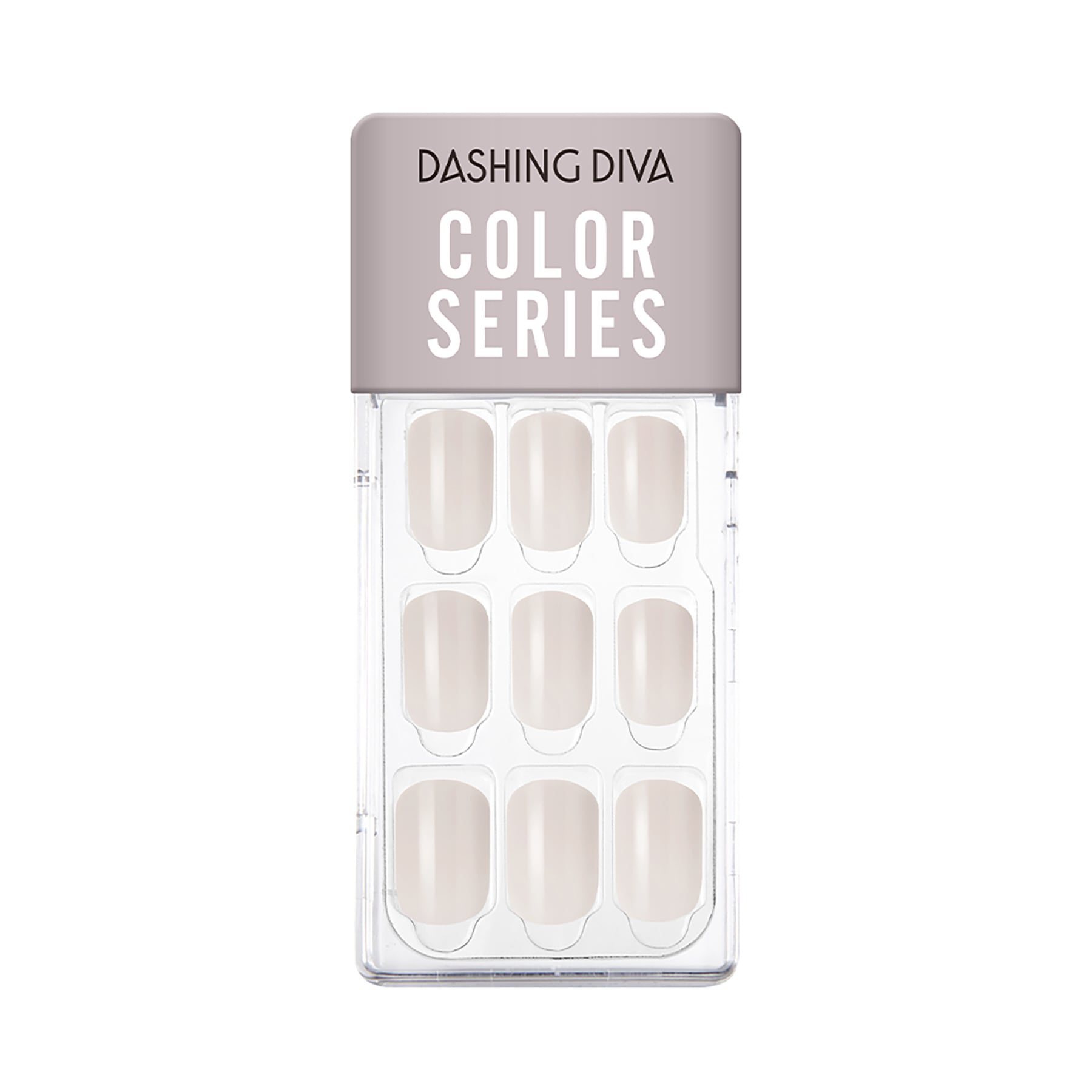 Magic Press Press-on Nails Sheer Warm Gray