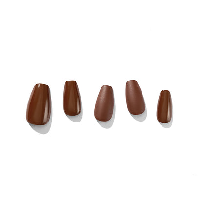 Magic Press Press-on Nails Choco Cashmere