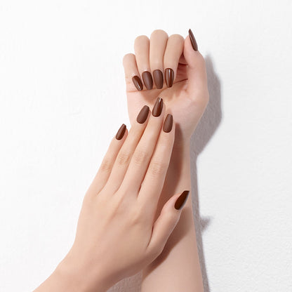 Magic Press Press-on Nails Choco Cashmere