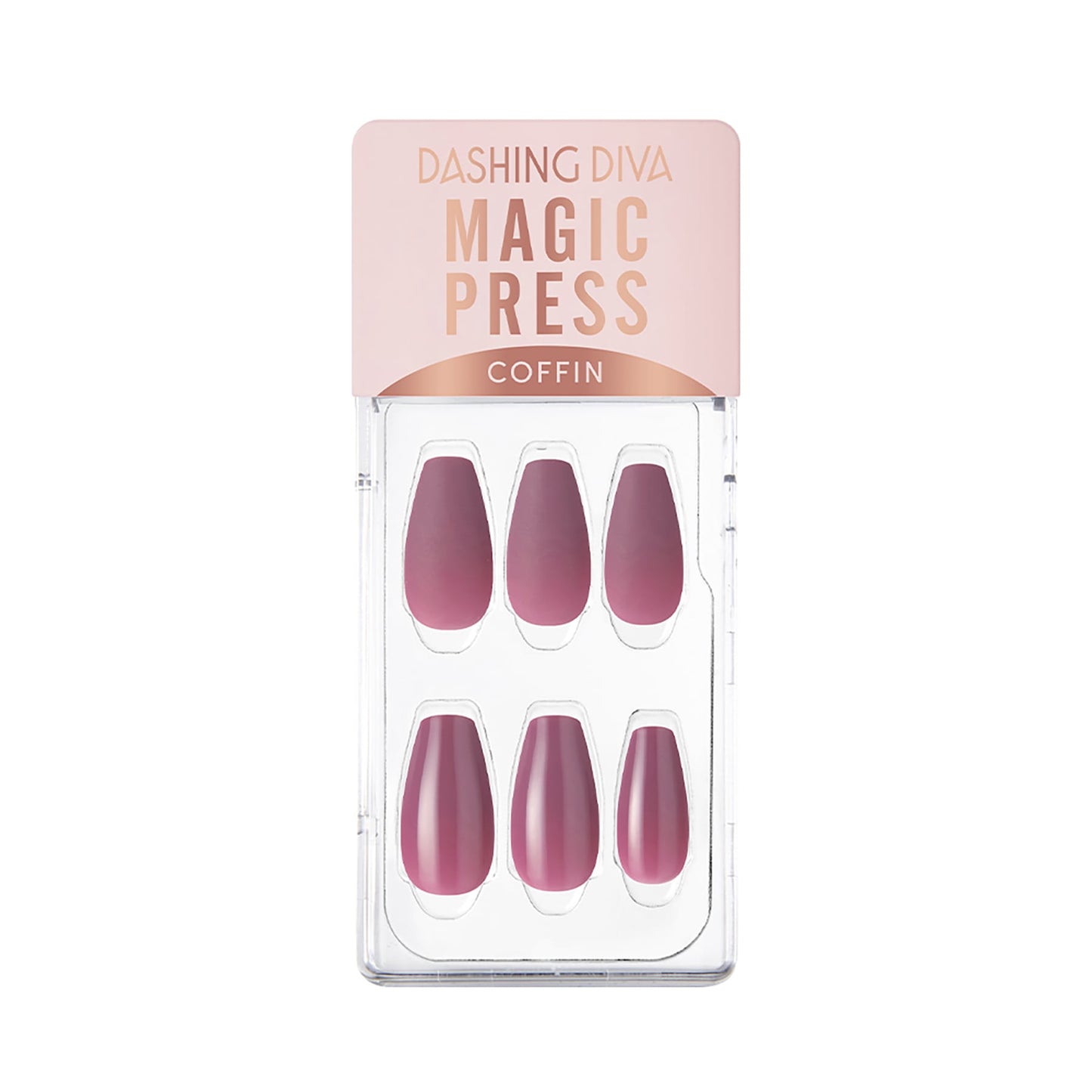 Magic Press Press-on Nails Purple Mauve