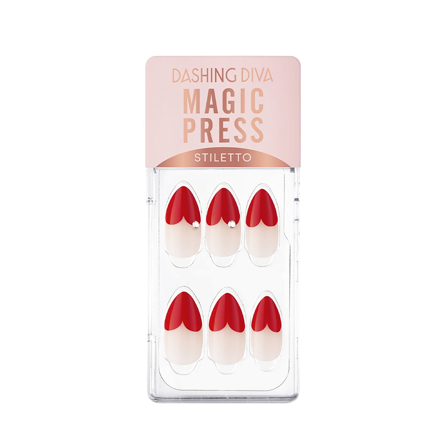 Magic Press Press-on Nails Heart French