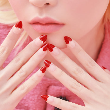 Magic Press Press-on Nails Heart French