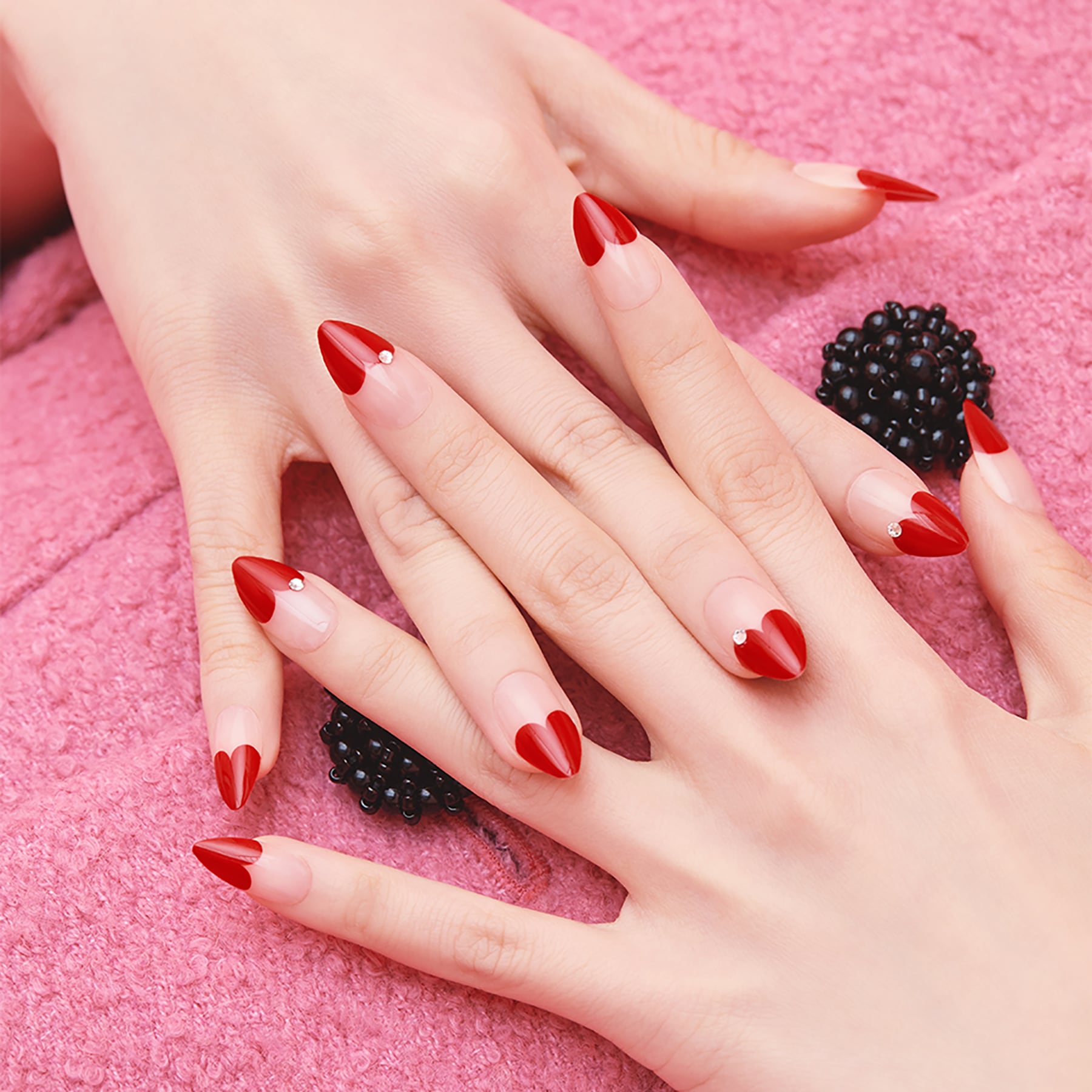 Magic Press Press-on Nails Heart French