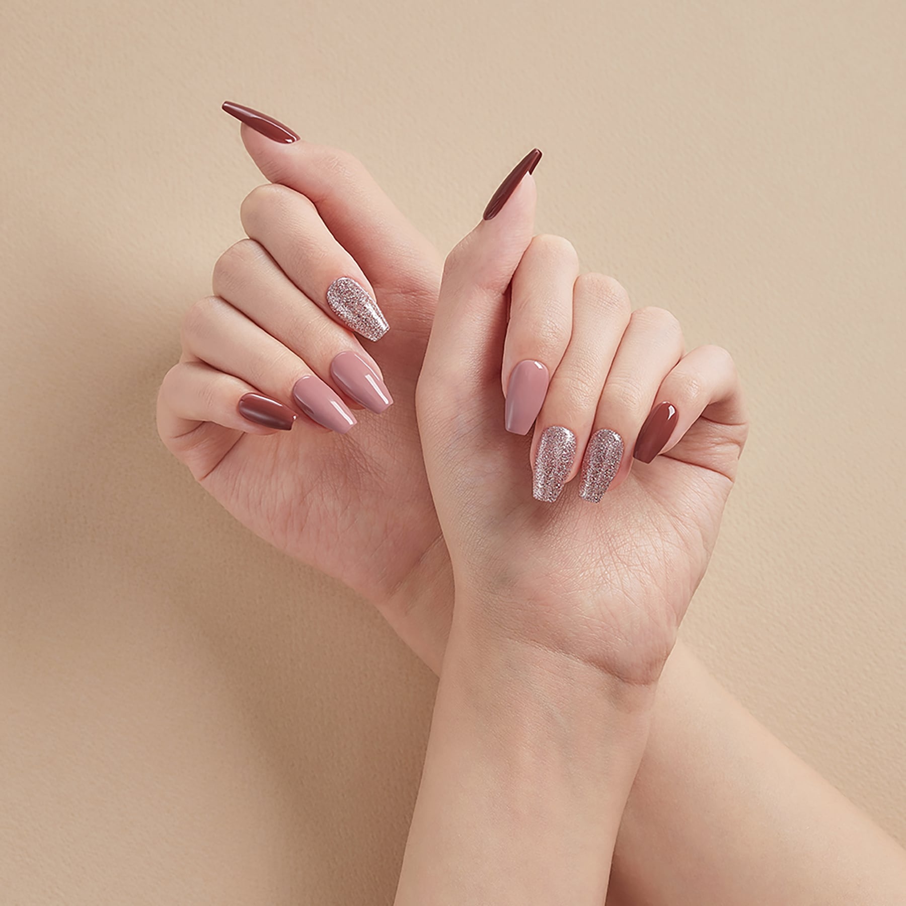 Magic Press Press-on Nails Fresh Rose