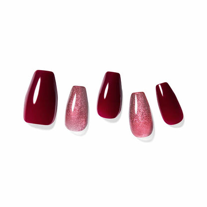 Magic Press Press-on Nails Wine Sorbet
