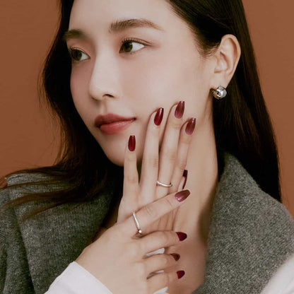 Magic Press Press-on Nails Wine Sorbet