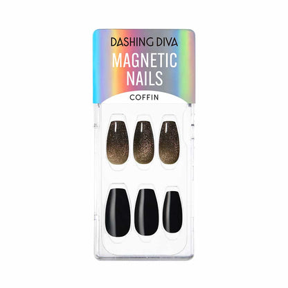 Magic Press Press-on Nails Black Sorbet