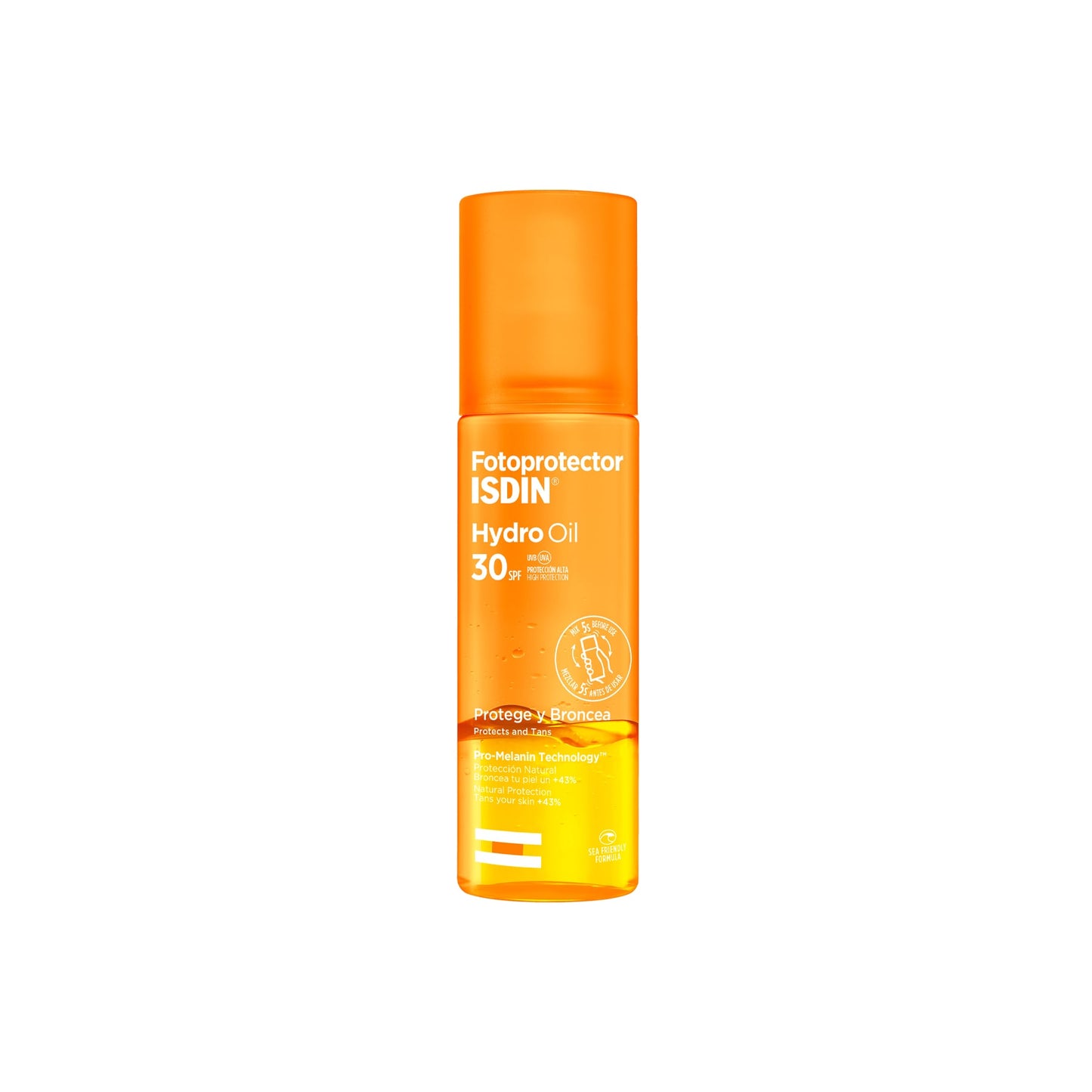 ISDIN Fotoprotector Hydro Oil SPF30 Bronzer 200ml