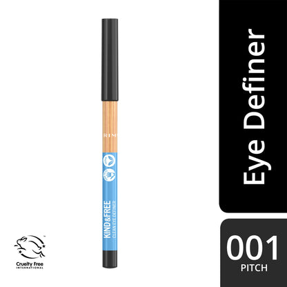 Kind & Free Clean Eyeliner Pencil 1.1g 001 Pitch|1.1g