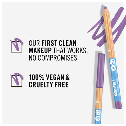 Kind & Free Clean Eyeliner Pencil 1.1g 003 Grape Lilac|1.1g