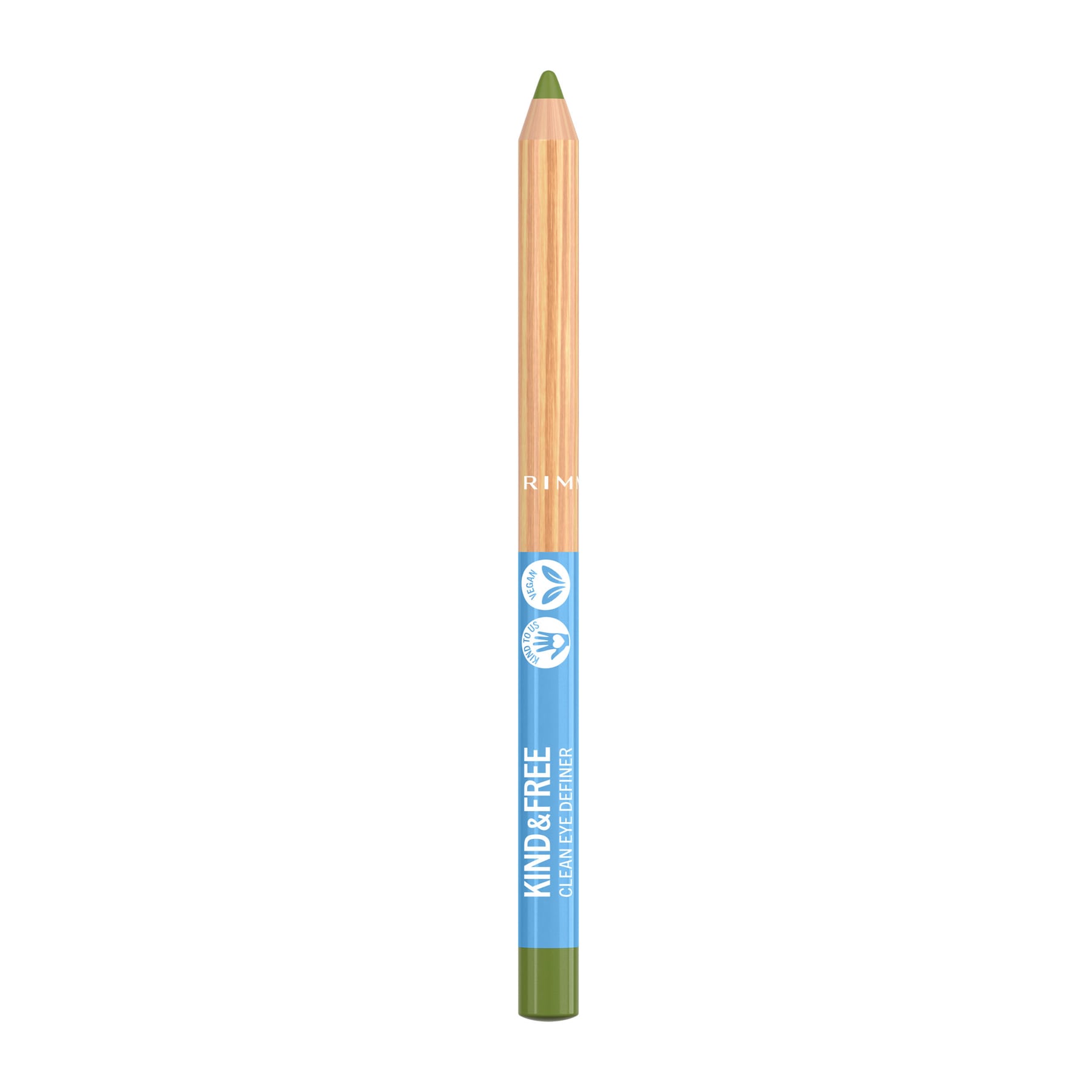 Rimmel Kind & Free Clean Eyeliner Pencil 1.1g 004 Soft Orchard Green|1.1g