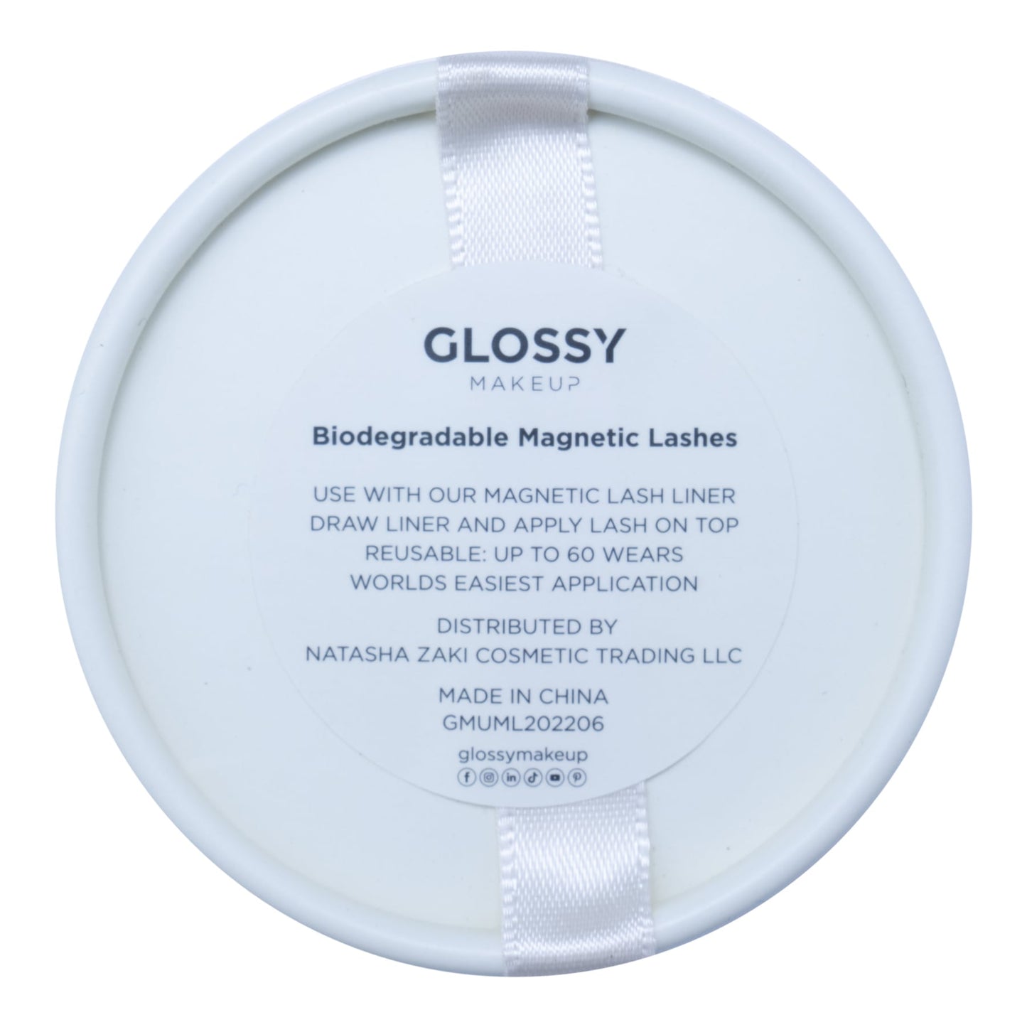 Make Up Biodegradable Magnetic Lash Natasha 1 Pair 1 Pair