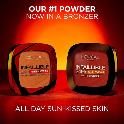 L'Oreal Paris Infaillible 24H Fresh Wear Matte Bronzer 9g