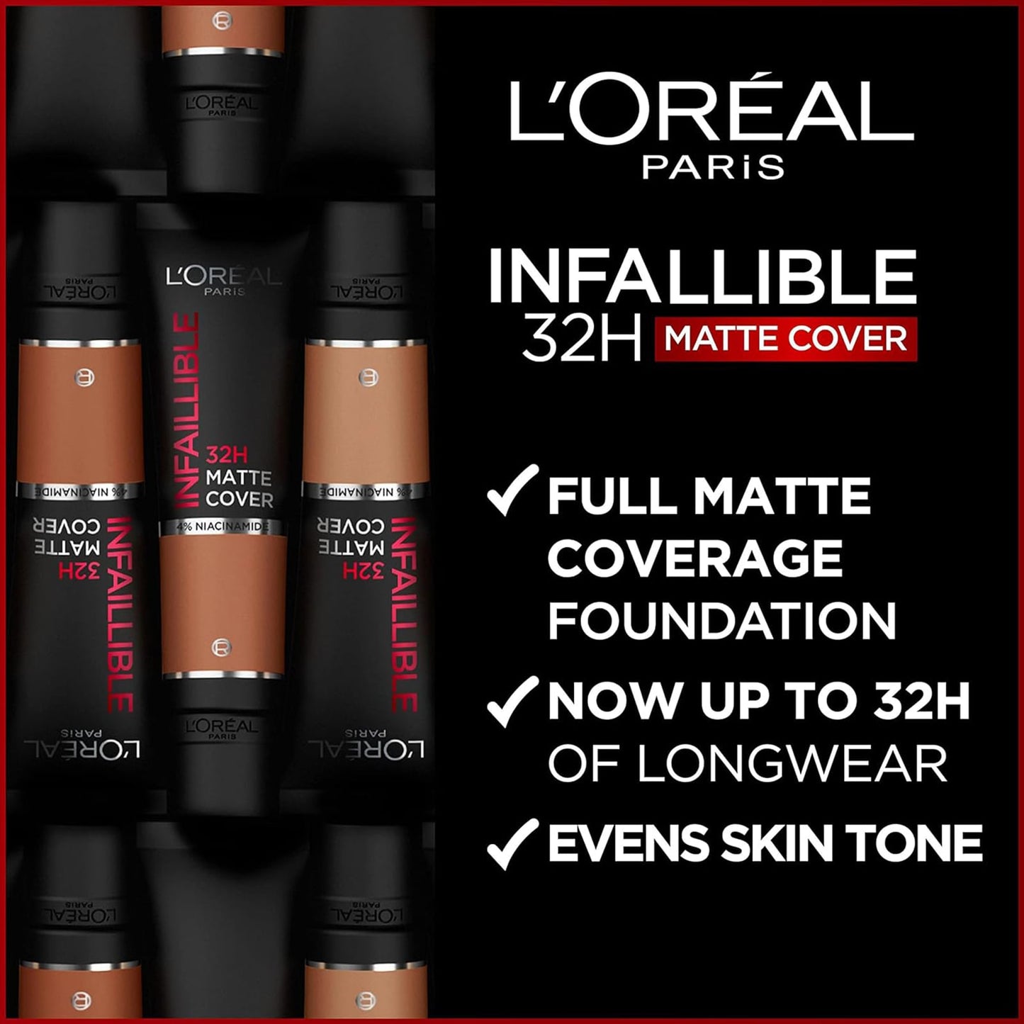 Infallible 32H Matte Cover Foundation SPF25 315 Neutral Undertone 30ml Neutral Undertone|30ml