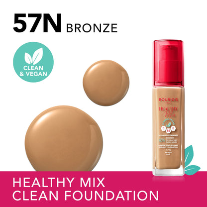 Healthy Mix Clean Foundation 30ml 57N Bronze|30ml