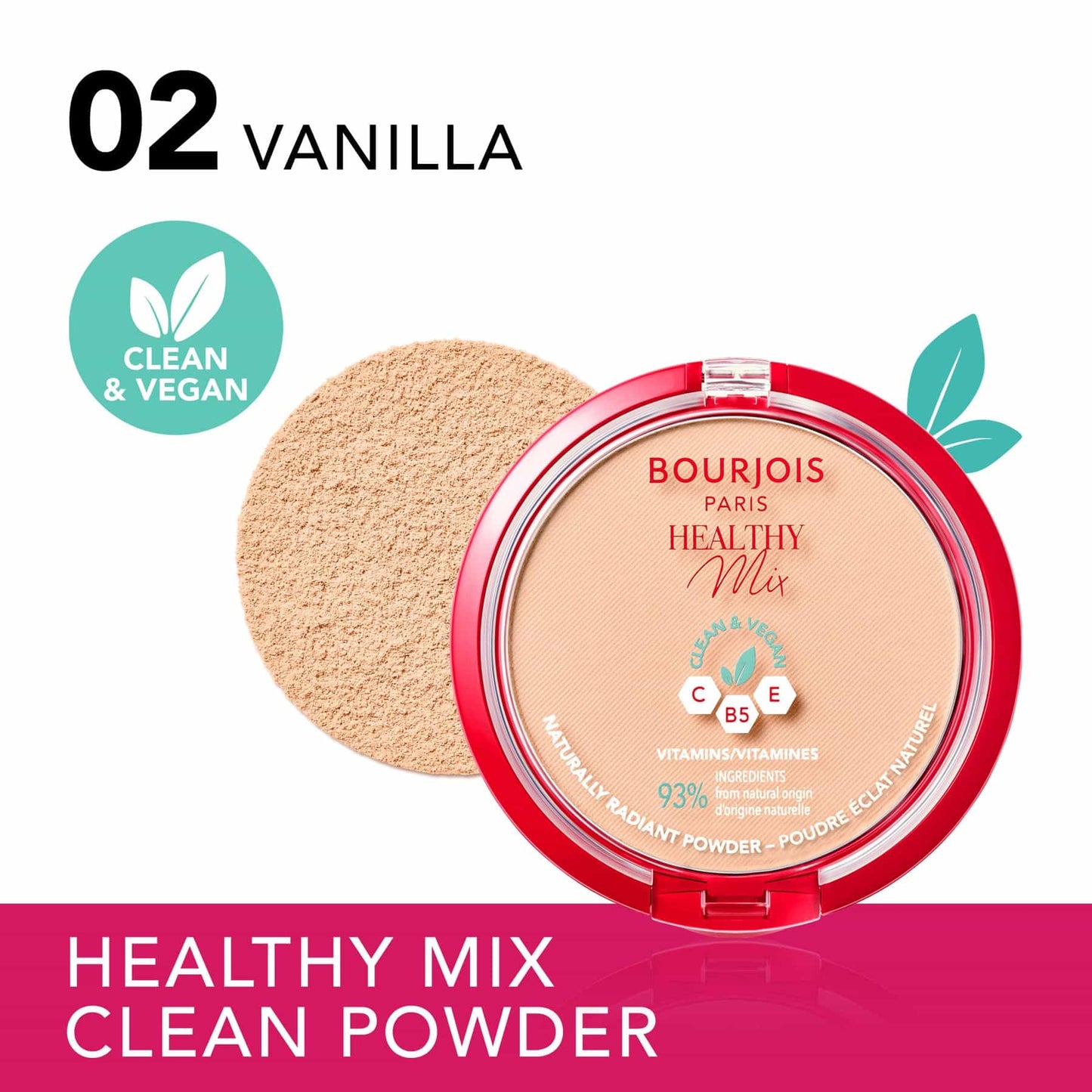 Bourjois Healthy Mix Clean Powder 10g