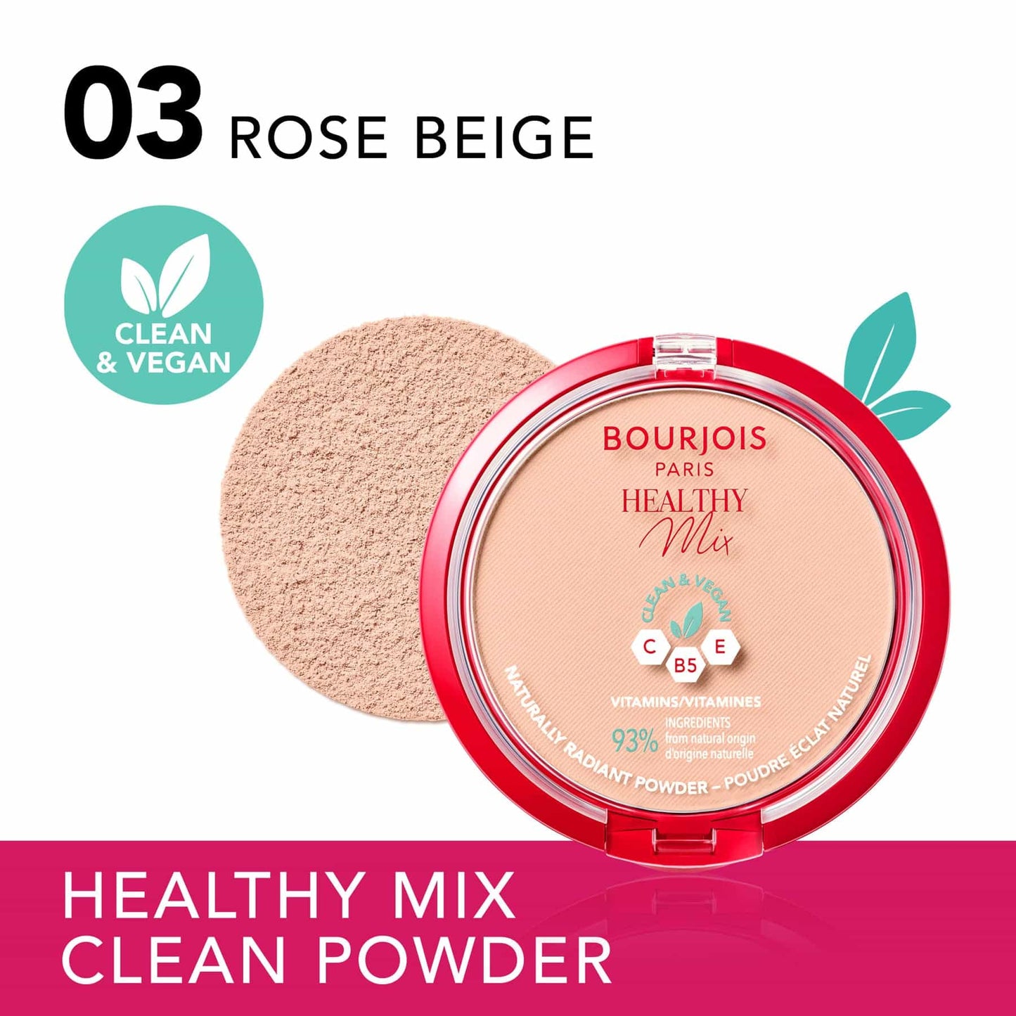 Bourjois Healthy Mix Clean Powder 10g