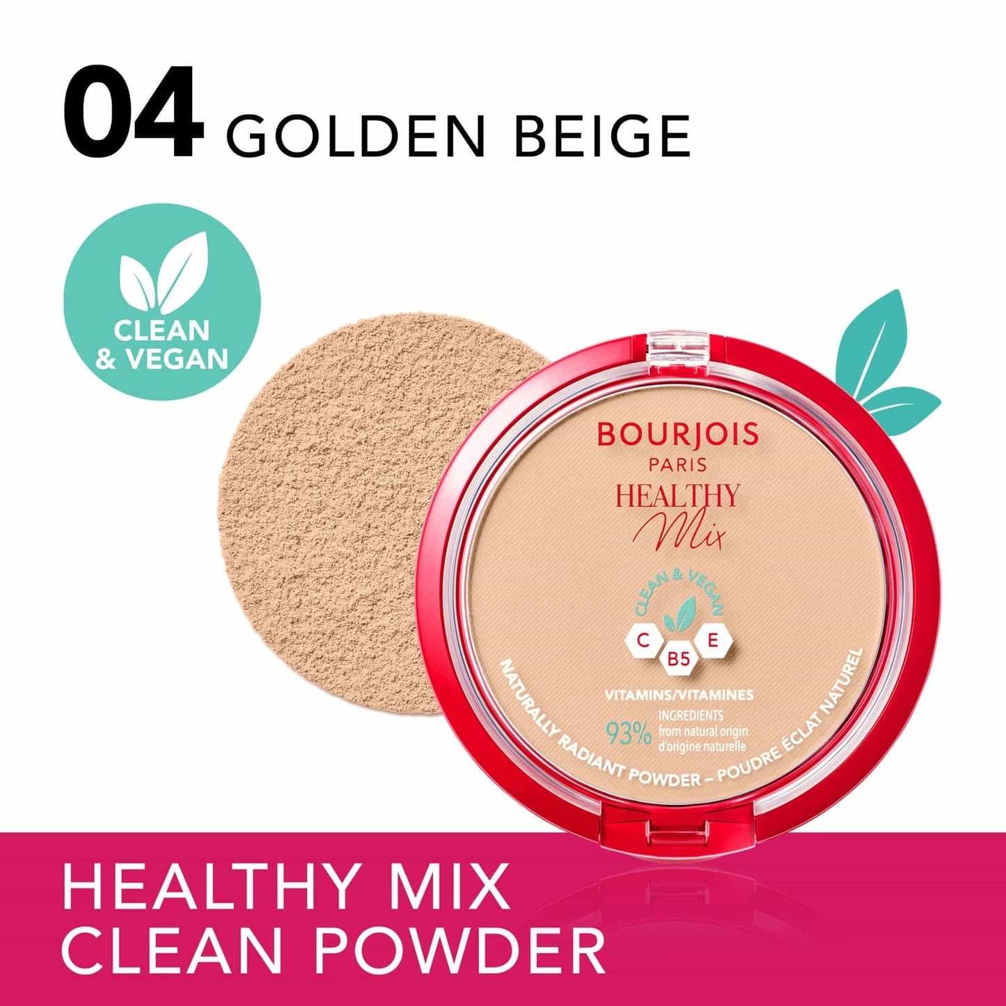 Bourjois Healthy Mix Clean Powder 10g