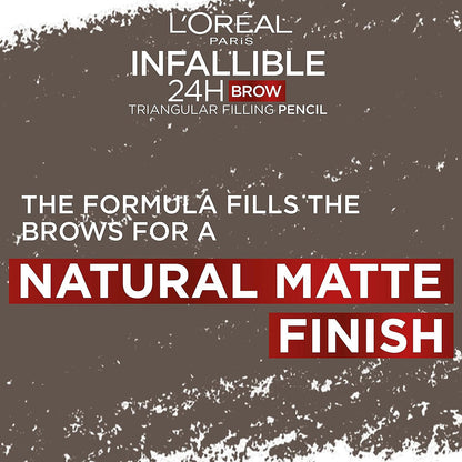 Infaillible Brows 24H Filling Triangular Pencil 5.0 Light Brunette 9.2g Light Brunette|9.2g