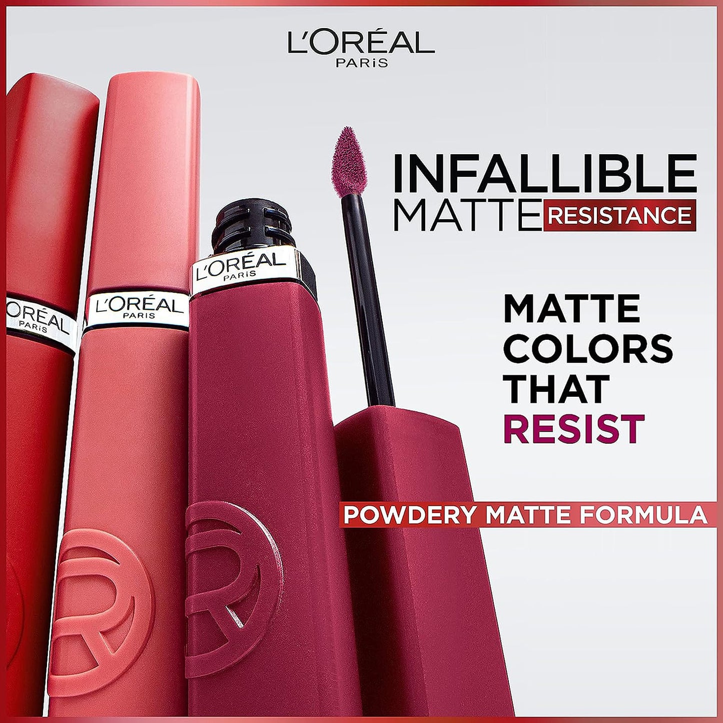 L'Oreal Paris Infallible Matte Resistance Liquid Lipstick 5ml Major Crush|5ml