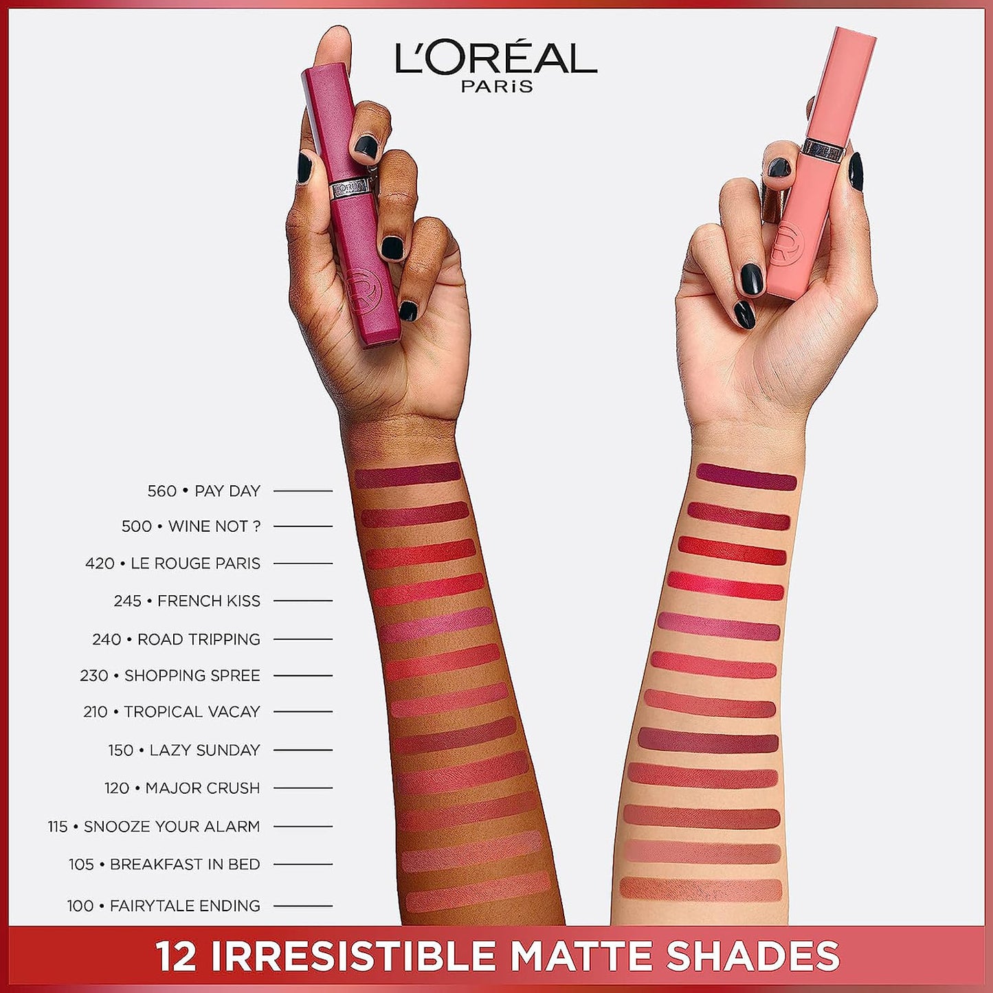 L'Oreal Paris Infallible Matte Resistance Liquid Lipstick 5ml Shopping Spree|5ml