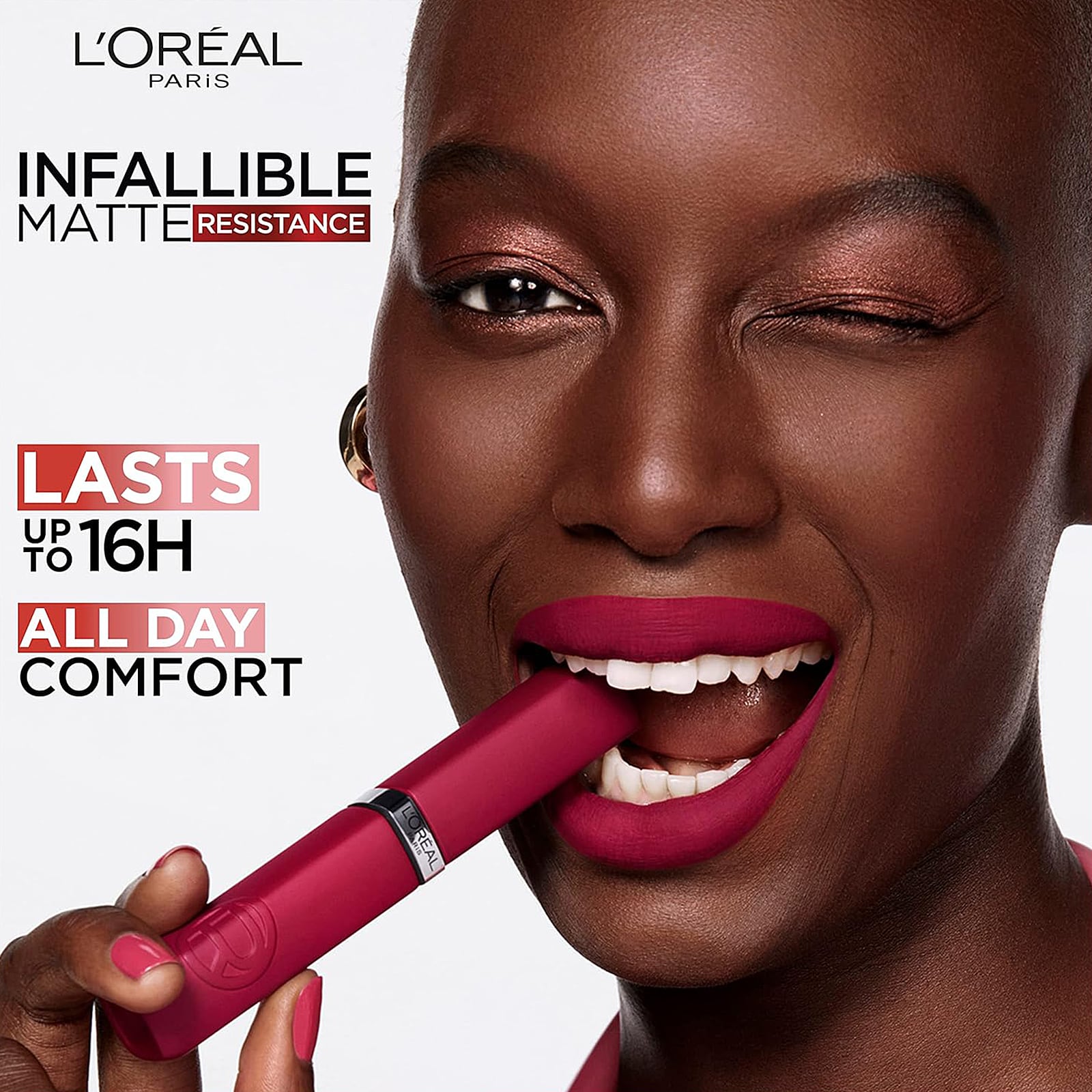 L'Oreal Paris Infallible Matte Resistance Liquid Lipstick 5ml Spill the Tea|5ml