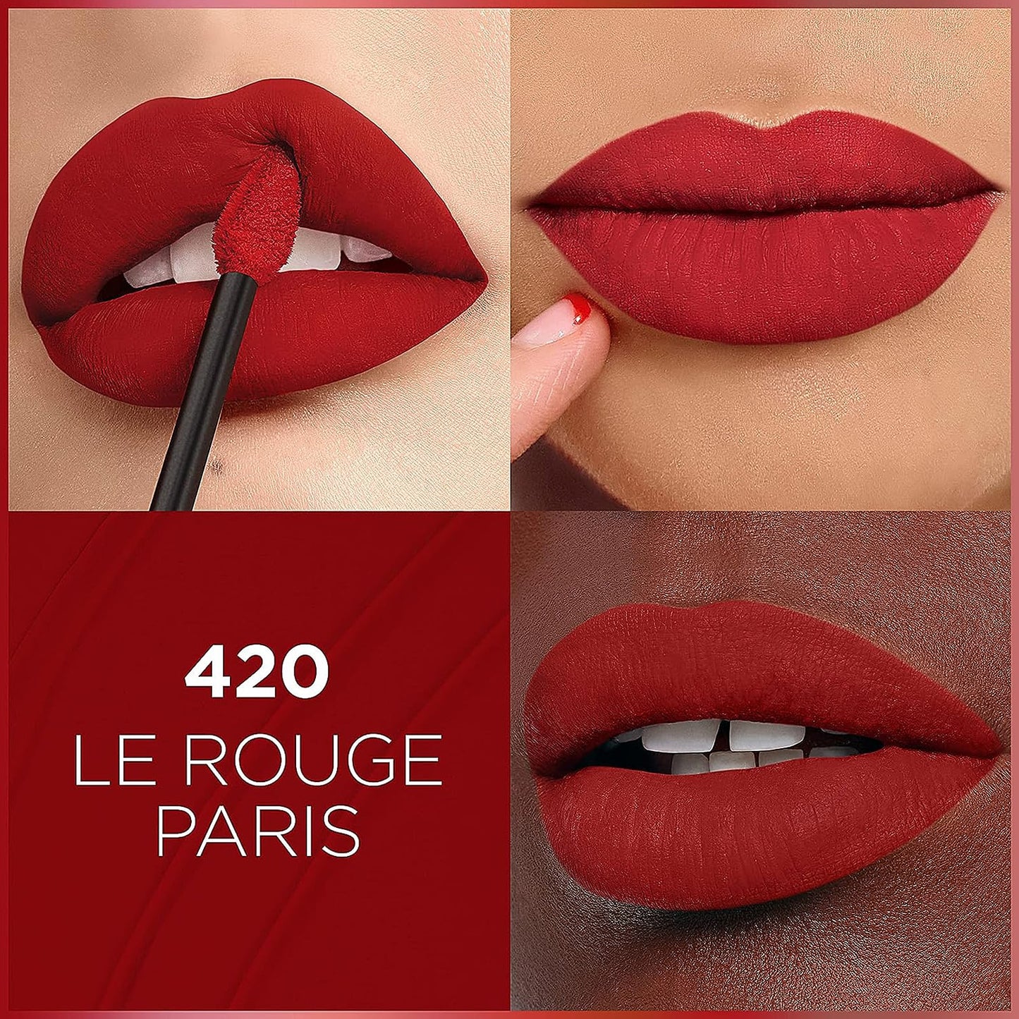 L'Oreal Paris Infallible Matte Resistance Liquid Lipstick 5ml Le Rouge Paris|5ml