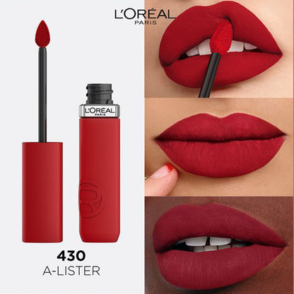 L'Oreal Paris Infallible Matte Resistance Liquid Lipstick 5ml A-Lister|5ml