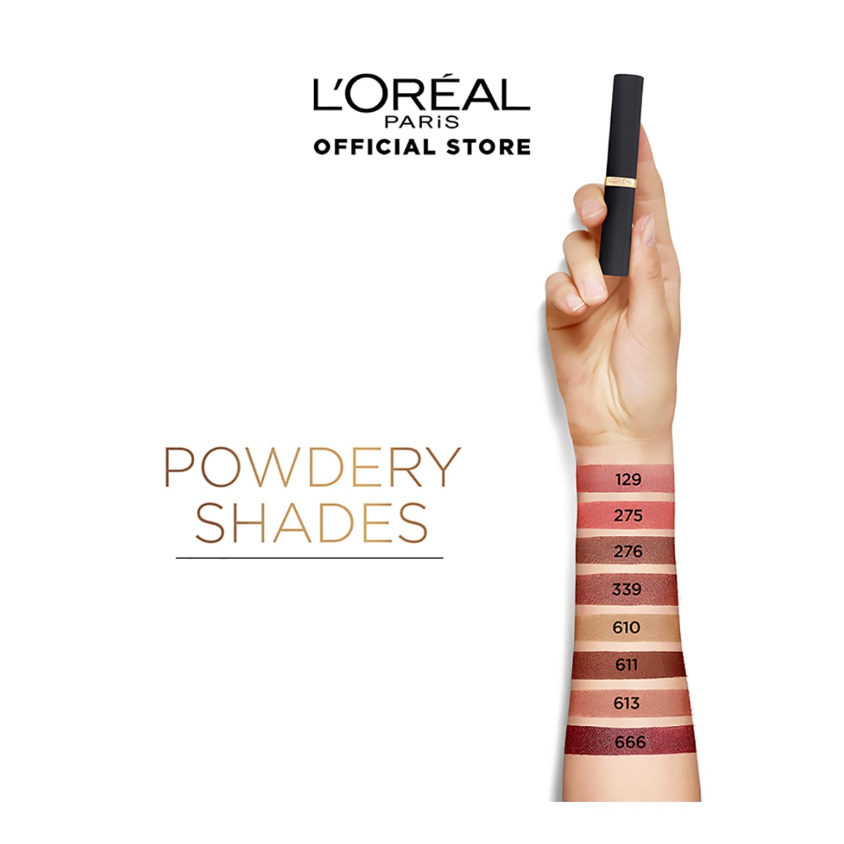 L'Oreal Paris Color Riche Intense Volume Matte Lipstick 1.8g Naked Hawthorn|1.8g