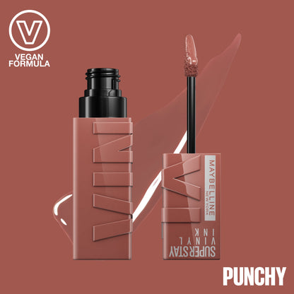 Maybelline Super Stay Vinyl Ink Nudes Gloss Lipstick