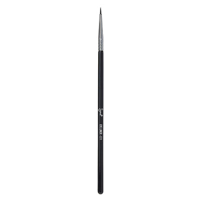 E11 Eye Liner Brush Black/Silver Black/Silver|1 Piece