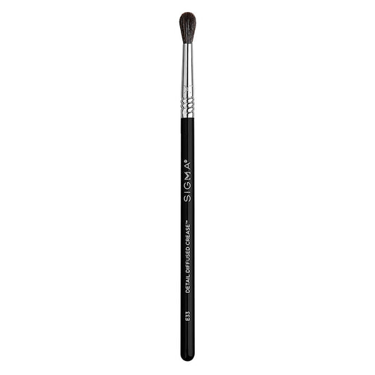 E33 Detail Diffused Crease Brush Black/Silver Black/Silver|1 Piece