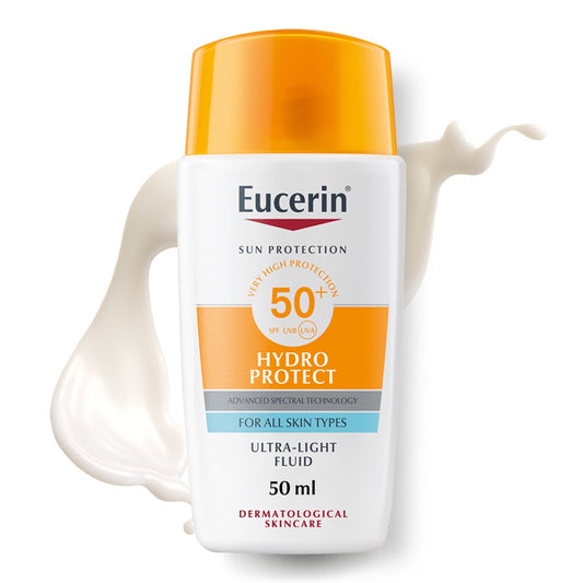 Eucerin Hydro Protect Ultra-light Sunscreen Face Fluid Spf50+, 50ml