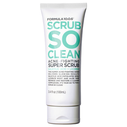 Formula 10.0.6 Scrub So Clean Acne-Fighting Face Scrub 122g