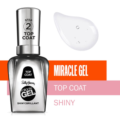 Sally Hansen Miracle Gel Nail Polish 15ml Shiny|15ml