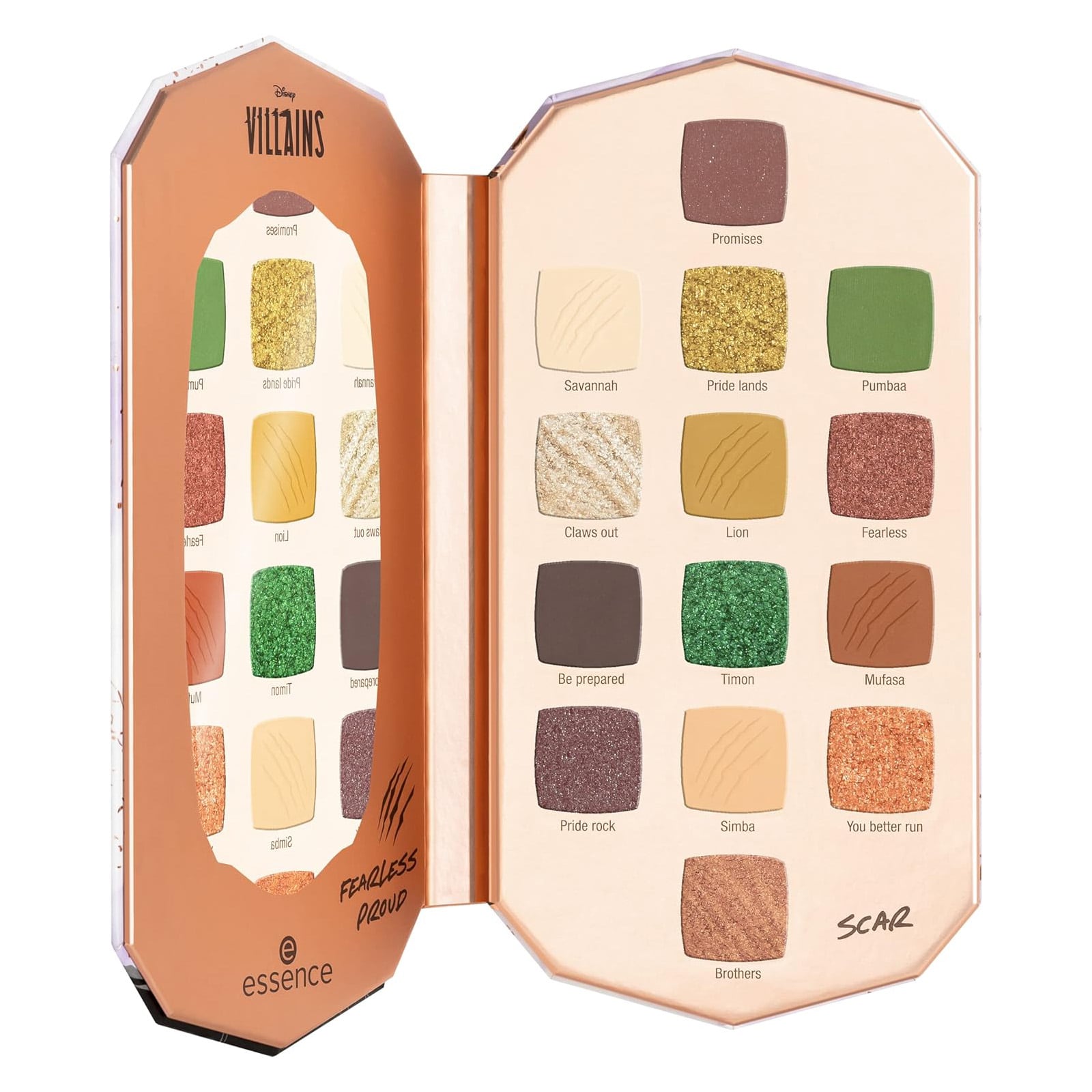 Disney Villains Scar Eyeshadow Palette 03 My Territory 11.2g My Territory|11.2g