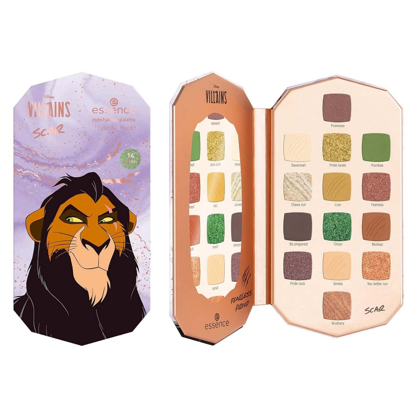 Disney Villains Scar Eyeshadow Palette 03 My Territory 11.2g My Territory|11.2g