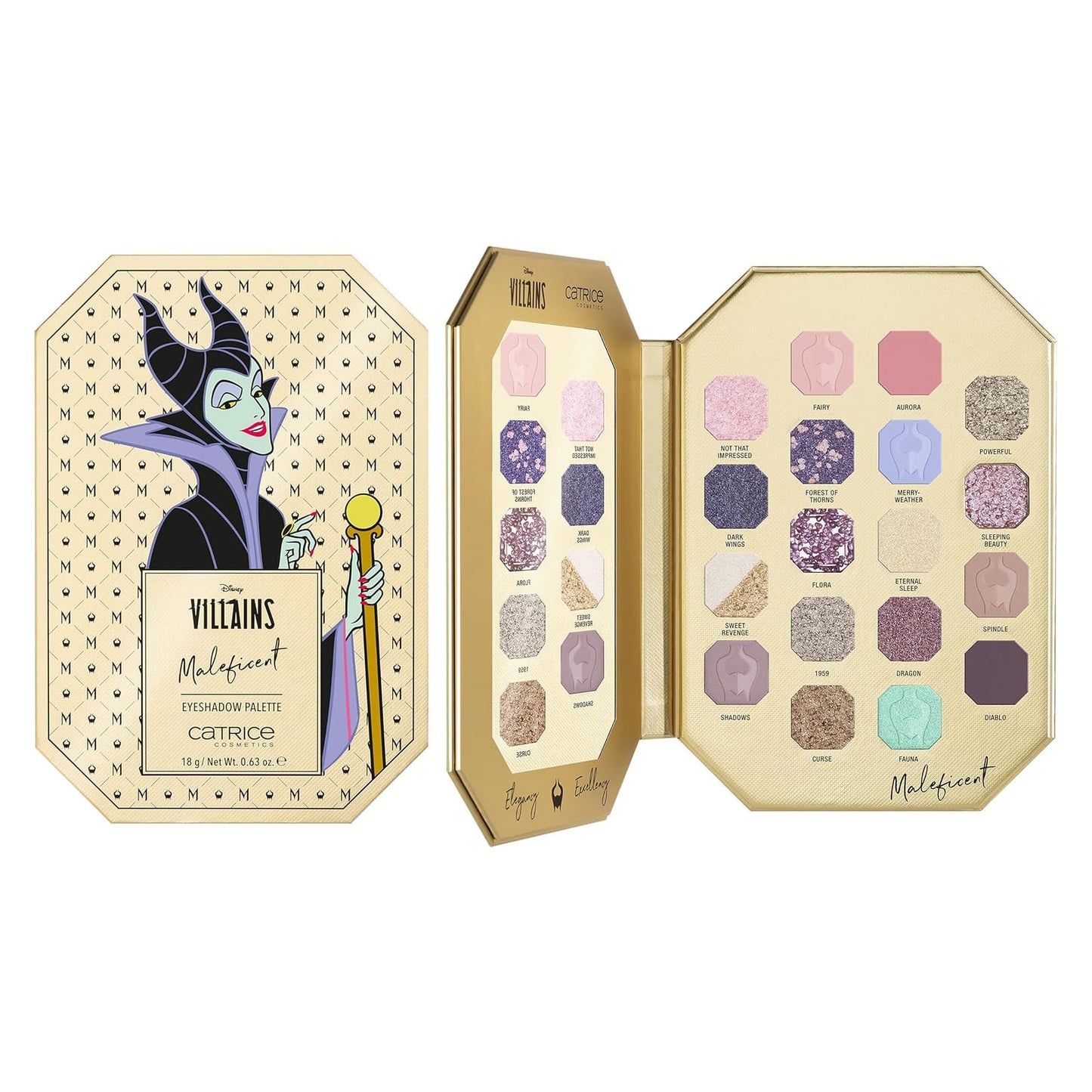 Disney Villains Maleficent Eyeshadow Palette 010 I Run This Castle 18g I Run This Castle|18g