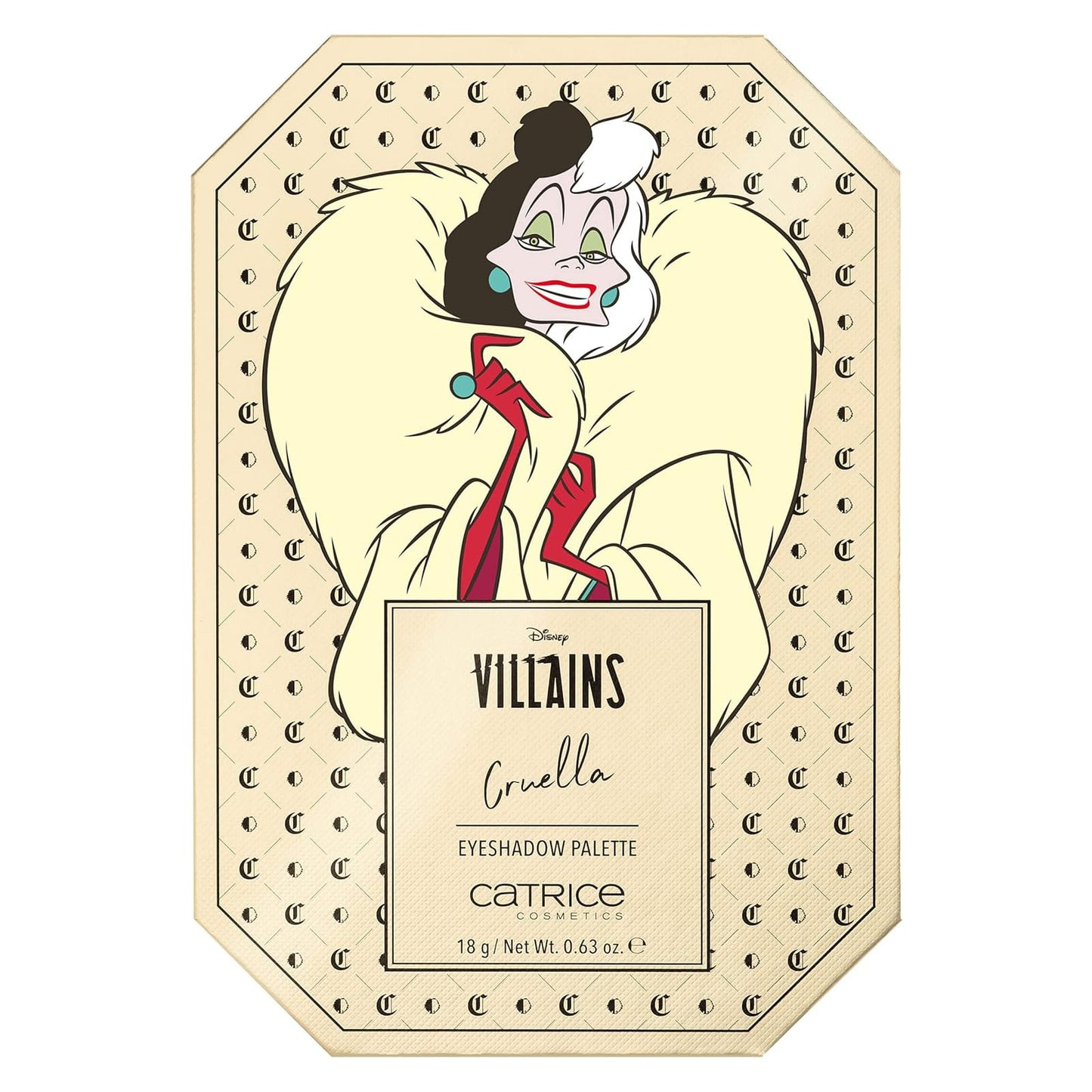 Disney Villains Cruella Eyeshadow Palette 020 Fashion Above All 18g Fashion Above All|18g