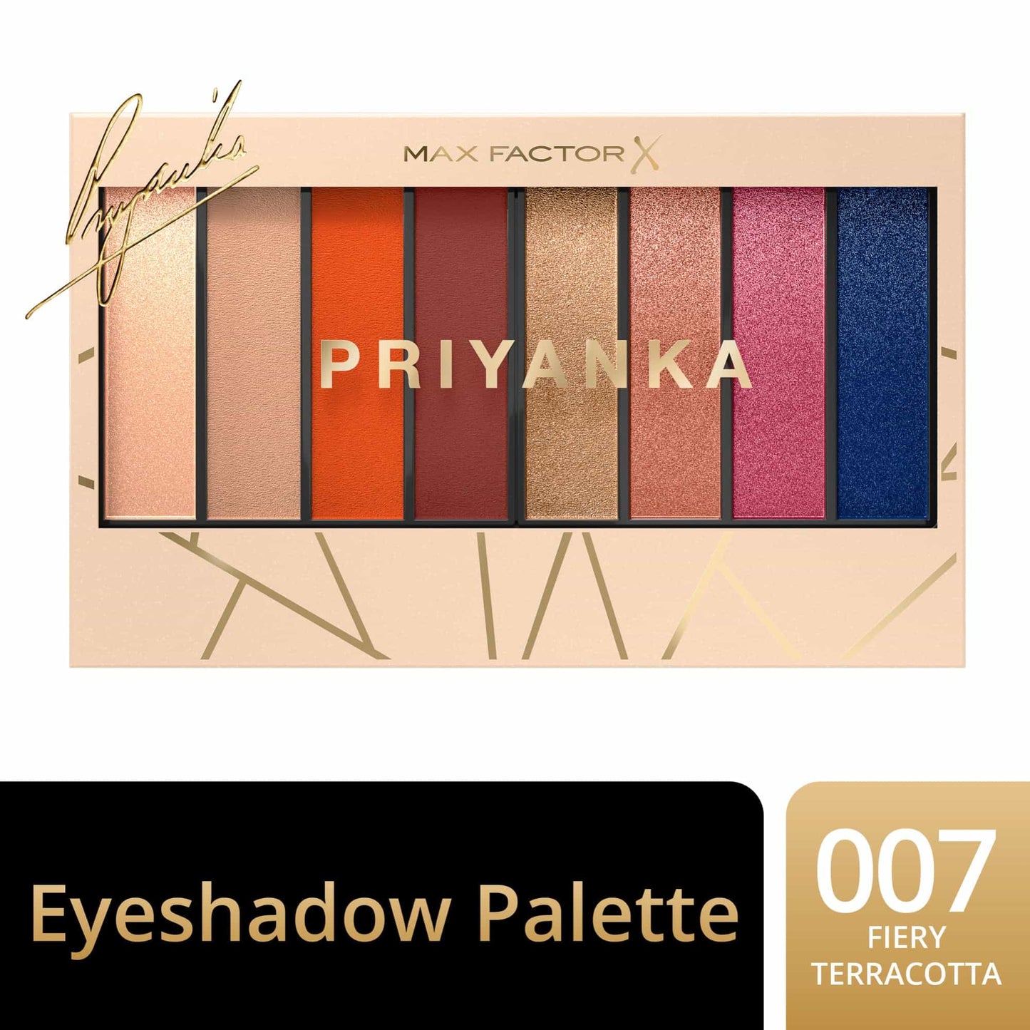Max Factor Priyanka Masterpiece Eyeshadow Palette Fiery Terracotta 6.5g