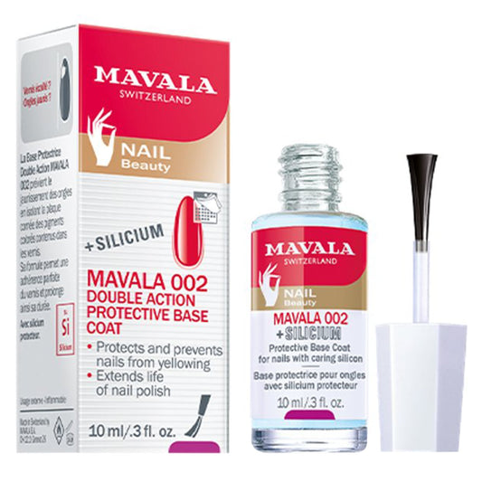 Mavala Protective Base Coat Nail Polish 002 Clear 10ml Clear|10ml