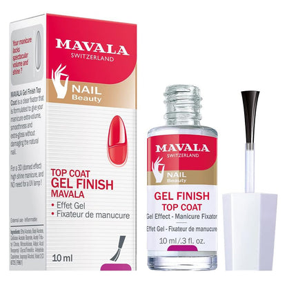 Gel Finish Top Coat Clear 10ml Clear|10ml