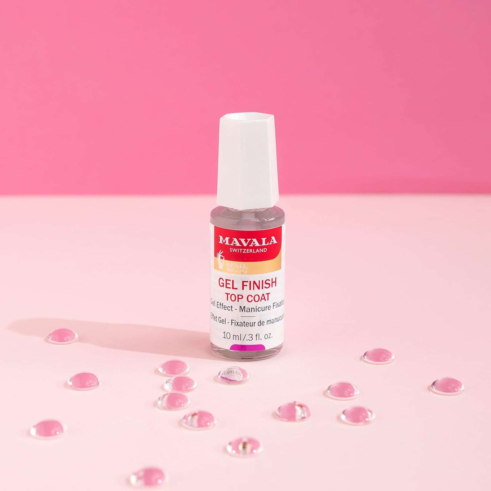 Gel Finish Top Coat Clear 10ml Clear|10ml