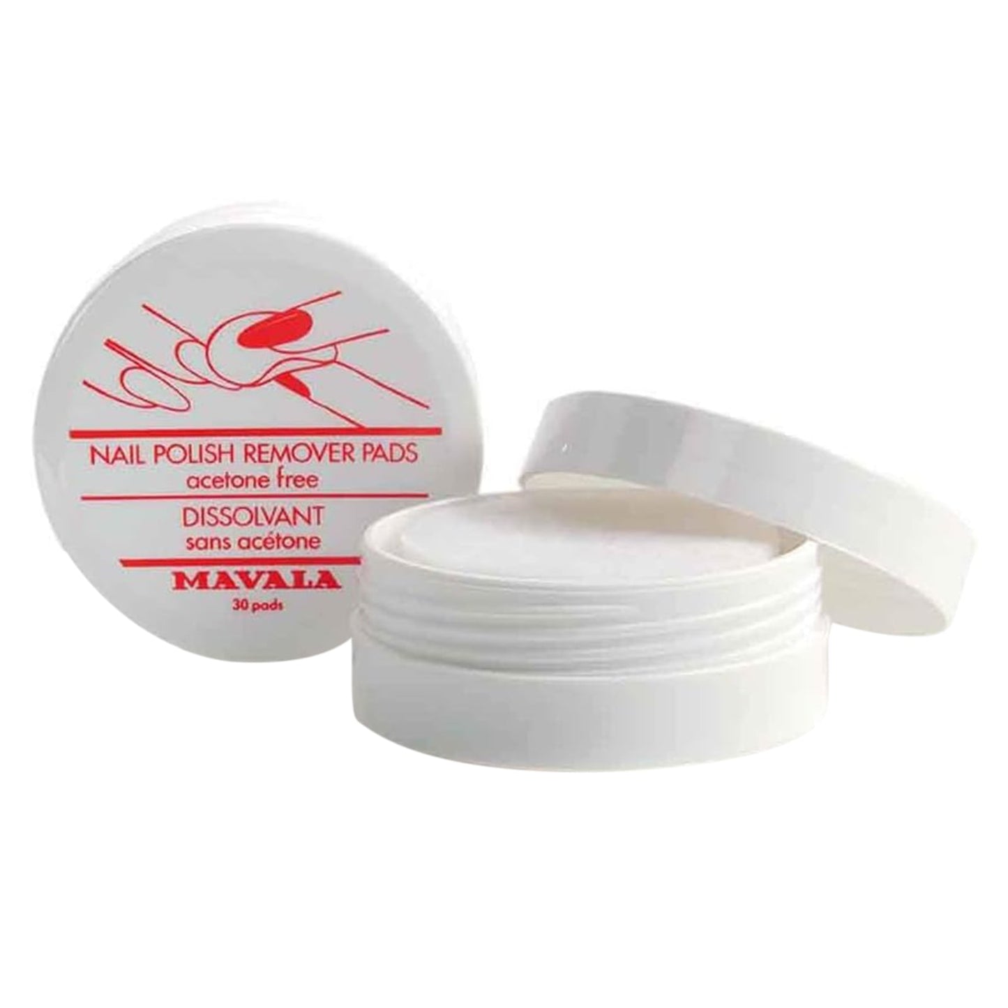 Mavala Nail Polish Lacquer Remover Pads 30 Pads 30 Pads