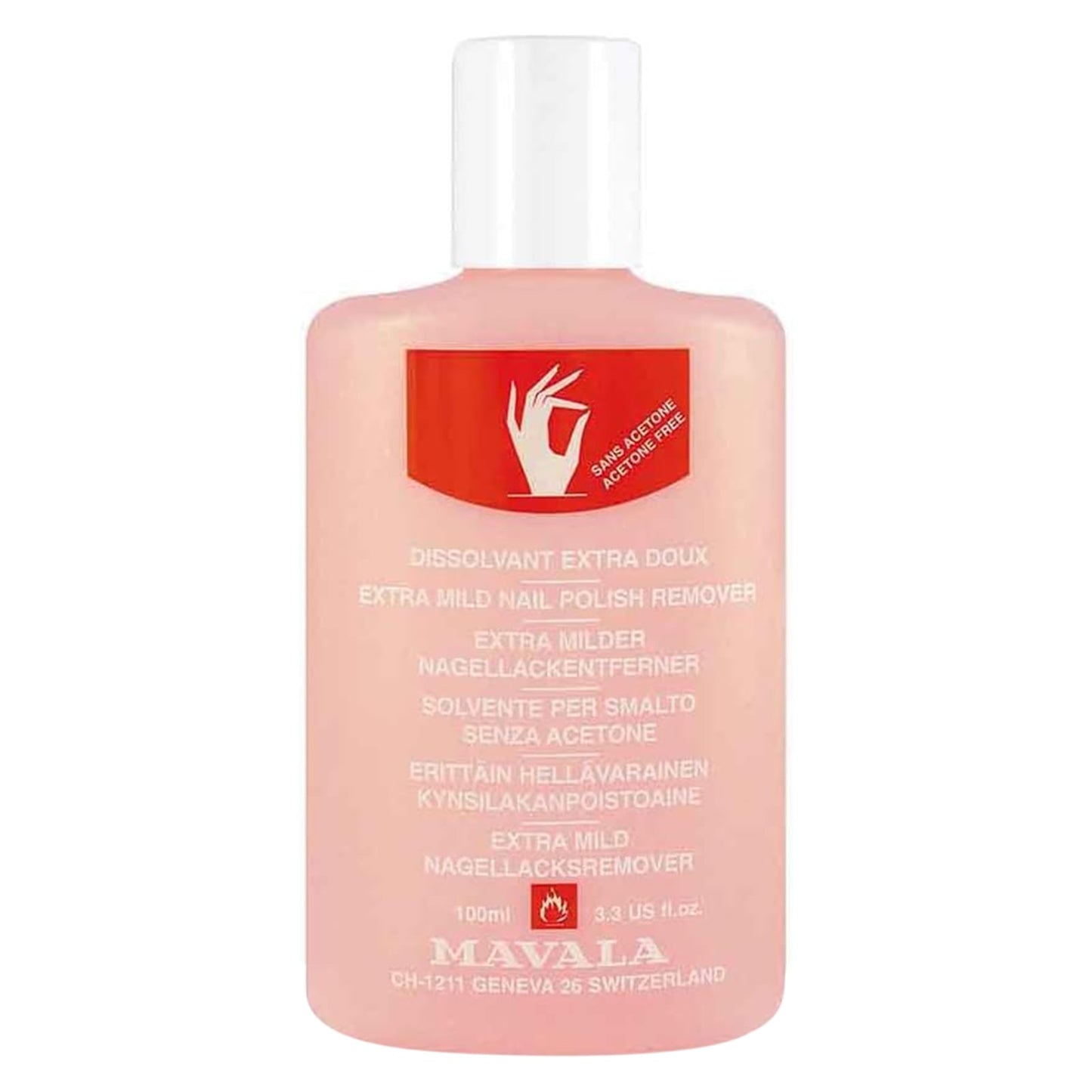 Nail Polish Remover Pink 100ml Pink|100ml